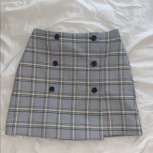 PLAID SKIRT